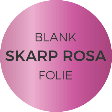 Foliefarge: Skarp rosa