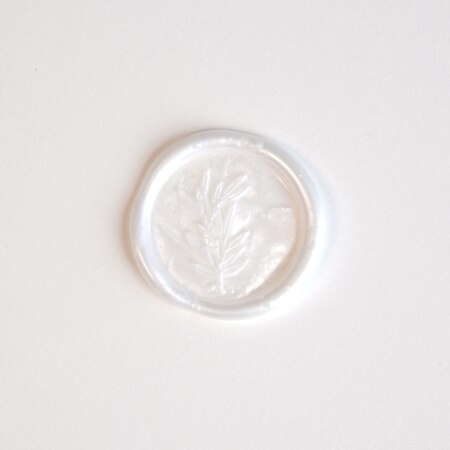 Produktbilde Vokspinner, Hvit perle, 1001a0