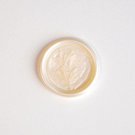 Produktbilde Vokspinner, Ivory perle, 1004a0