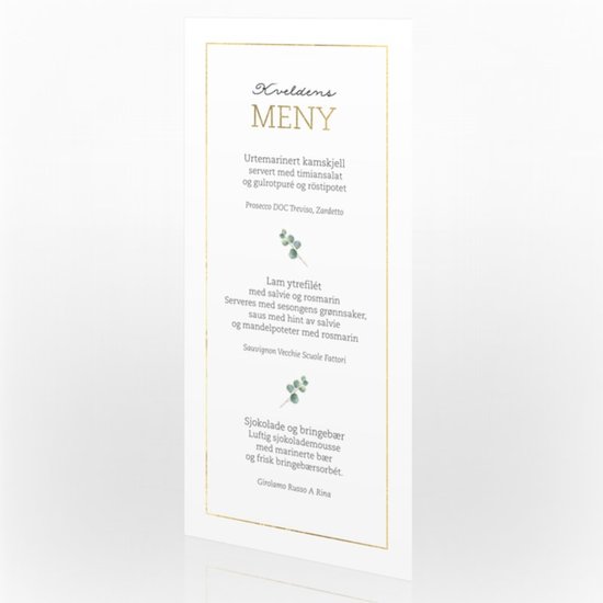 Meny, 112324, hovedbilde nr. 1