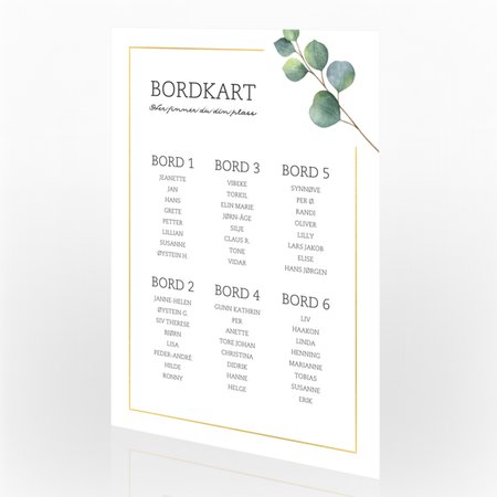 Produktbilde Bordkart, 112329