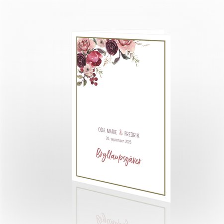 Produktbilde Gaveliste bryllup, 11239a