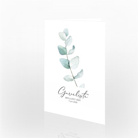 Produktbilde Gaveliste bryllup, 11260a