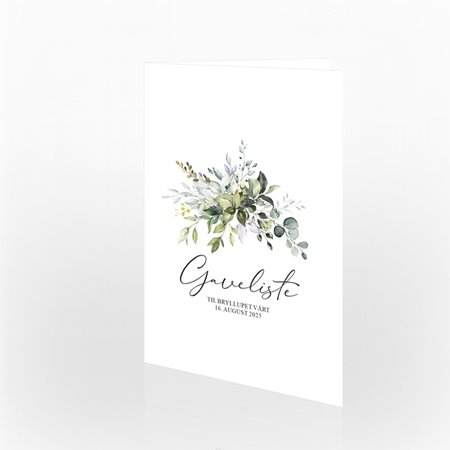 Produktbilde Gaveliste bryllup, 11265a