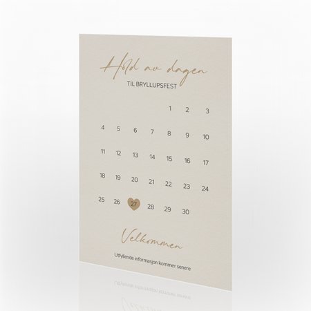 Produktbilde Save the date, 11310d