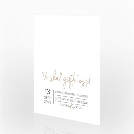 Produktbilde Save the date, 11311d