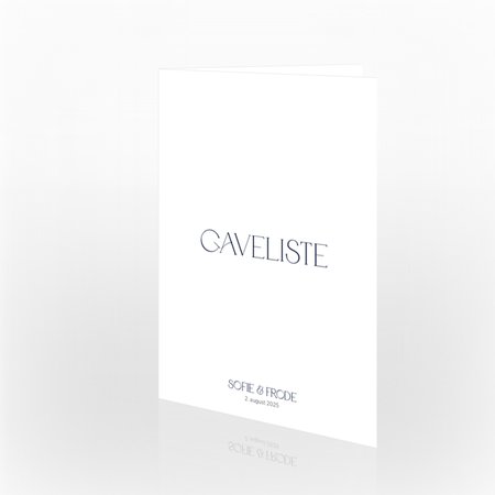 Produktbilde Gaveliste bryllup, 11325a