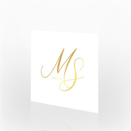 Produktbilde Save the date med folie, 11333d