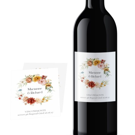 Produktbilde Flaskeetikett, 11351f