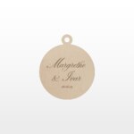 Dekor til kort, medaljong, 11354h