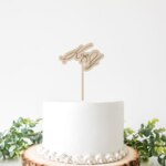 Kaketopp med ditt monogram, 11369k