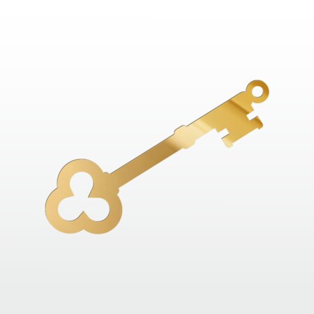 Produktbilde Dekor til kort, nøkkel, 11371h