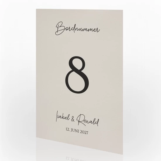 Produktbilde Bordnummer i papir, 11386b