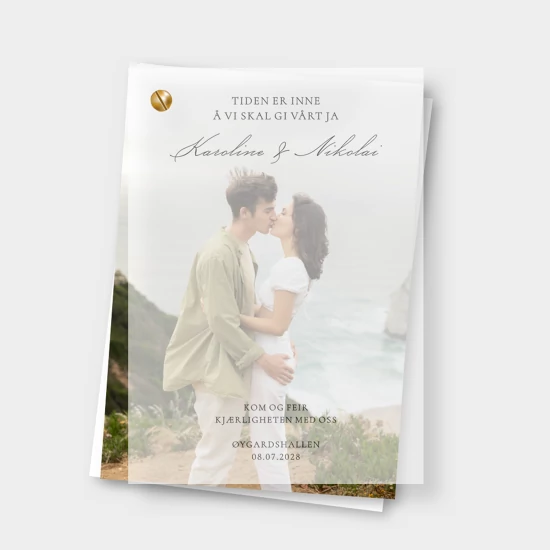 Produktbilde Invitasjon bryllup, 113871