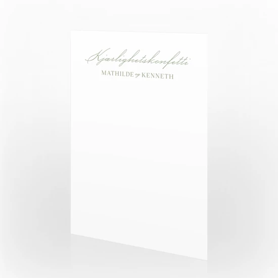 Produktbilde Konfettikort, 11391i