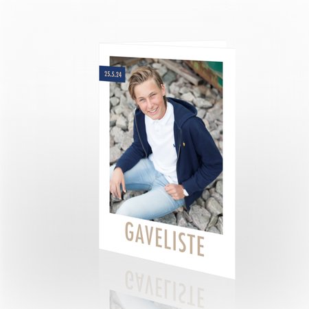 Produktbilde Gaveliste konfirmasjon, 20232a