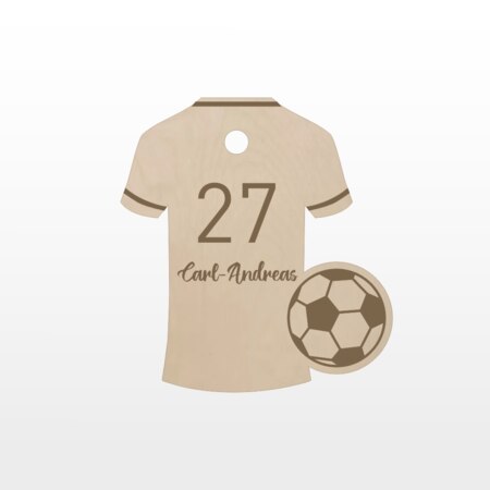 Produktbilde Dekor til kort, fotballdrakt, 20331h