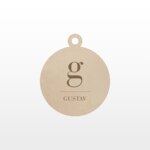 Dekor til kort, medaljong, 20394h