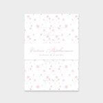 Invitasjon konfirmasjon med omslag og magebelte, 204431