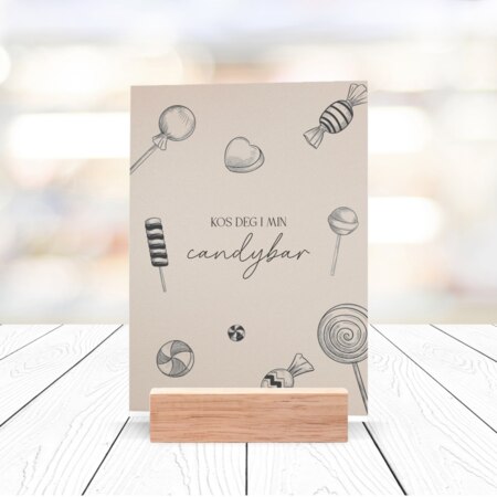 Produktbilde Plakat med din tekst, 20446q