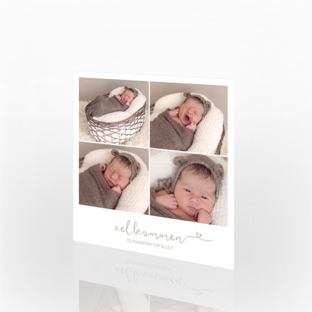 Produktbilde Invitasjon baby, 302221