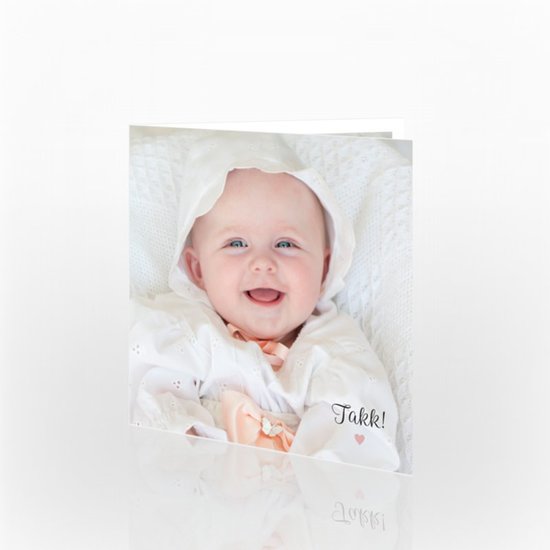 Takkekort baby, 303066, hovedbilde nr. 1