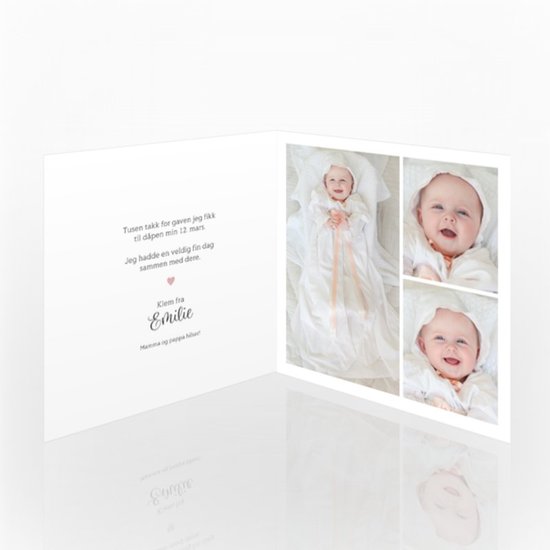 Takkekort baby, 303066, hovedbilde nr. 3