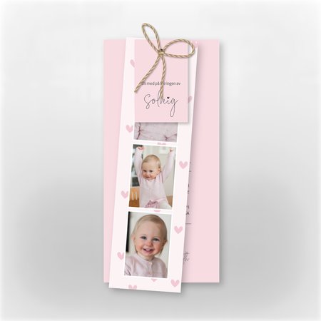 Produktbilde Invitasjon baby, 303231