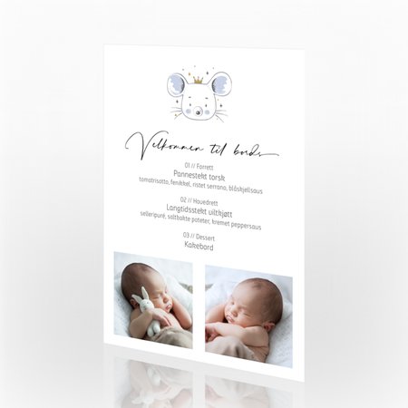 Produktbilde Meny baby, 303244