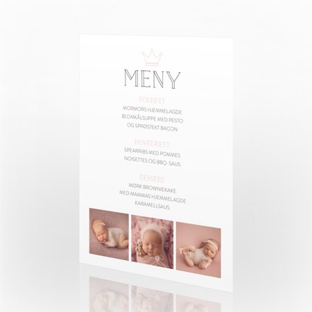 Produktbilde Meny baby, 303264