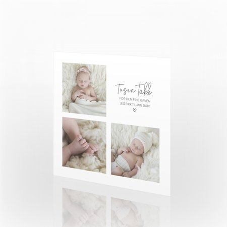 Produktbilde Takkekort baby, 303276