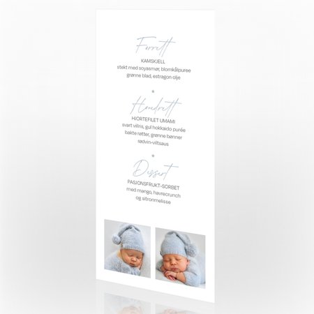 Produktbilde Meny baby, 303304