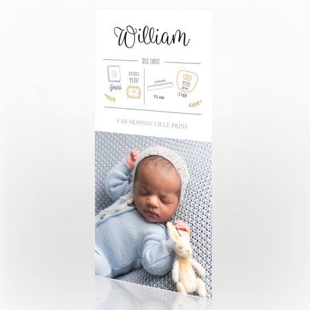 Produktbilde Takkekort baby, 303336