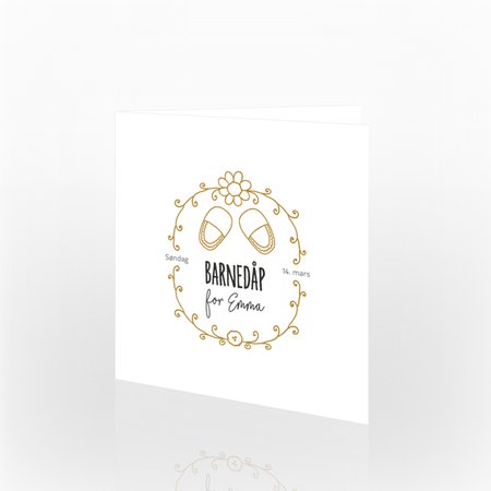 Produktbilde Invitasjon baby, 303351