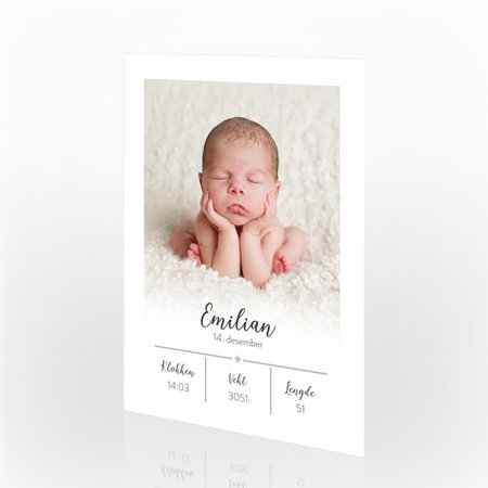 Produktbilde Invitasjon baby, 304351