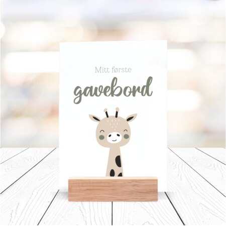 Produktbilde Bordplakat - gavebord, 30441q