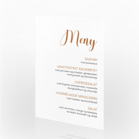 Produktbilde Meny baby, 304444