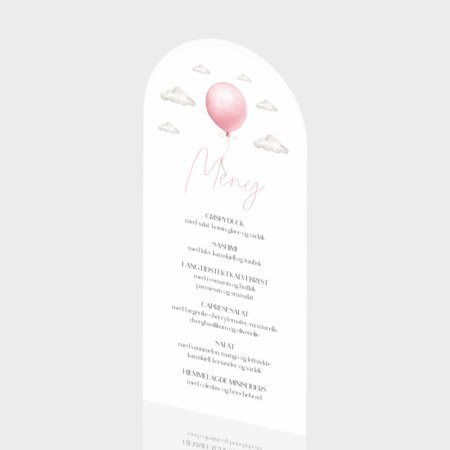 Produktbilde Buet meny baby, 304494