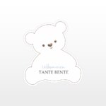 Bordkort baby, Bamse, 304532