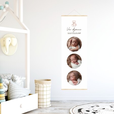 Produktbilde Lang plakat med trelist, 30454x