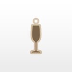 Dekor til kort, glass, a0027h