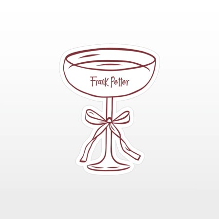 Produktbilde Bordkort fest, drinkglass, a02962