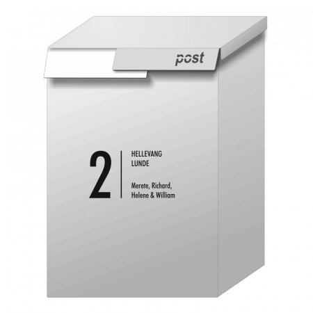 Produktbilde Postkassemerking, c00147