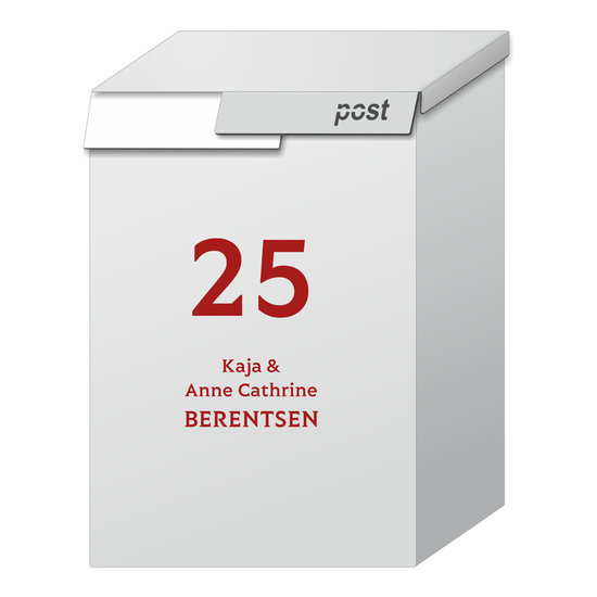 Postkassemerking, c00207, hovedbilde nr. 1
