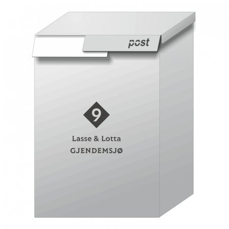 Produktbilde Postkassemerking, c00367