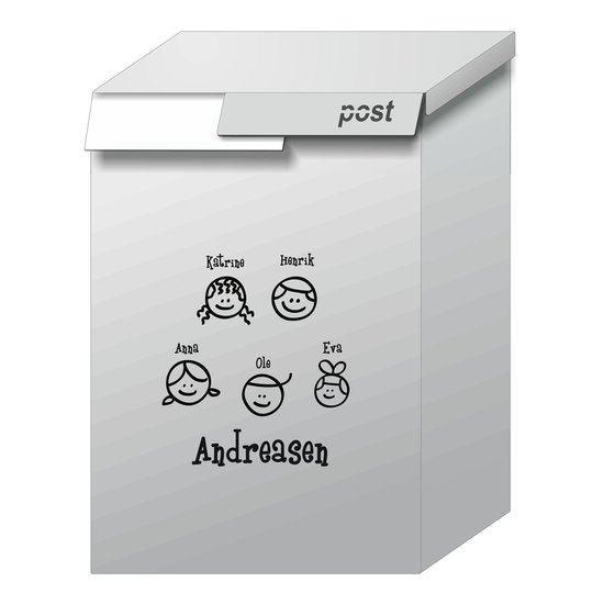 Postkassemerking, c00840, hovedbilde nr. 1