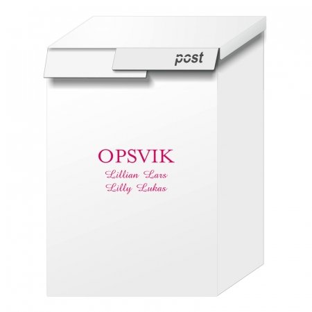 Produktbilde Postkassemerking, c00850