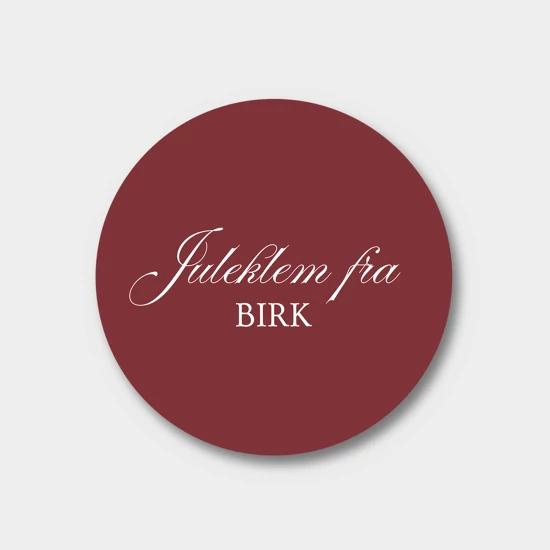 Produktbilde Etikett, g06340